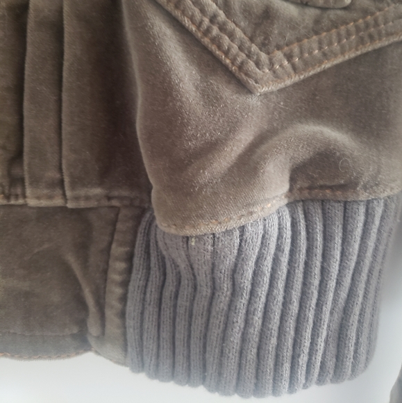 Buffalo jeans green suede jacket - Picture 4 of 5